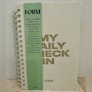 FORM Daily Check-In Journal